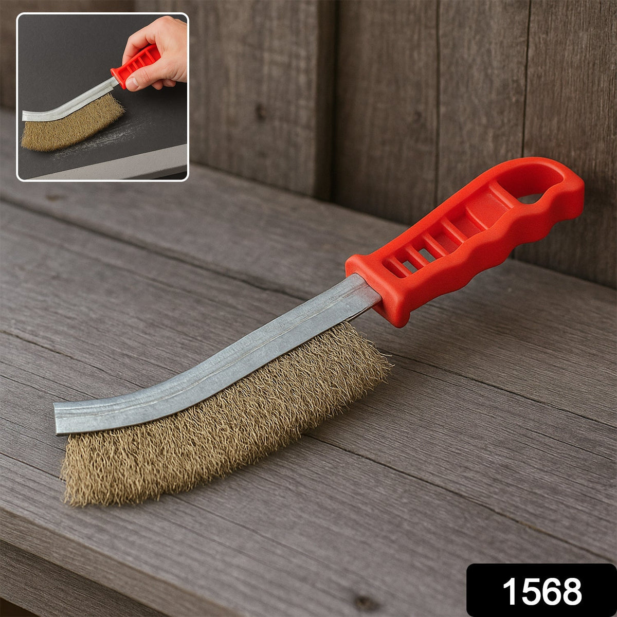 Stainless Steel Wire Hand Brush Metal Cleaner Rust Paint Removing Tool