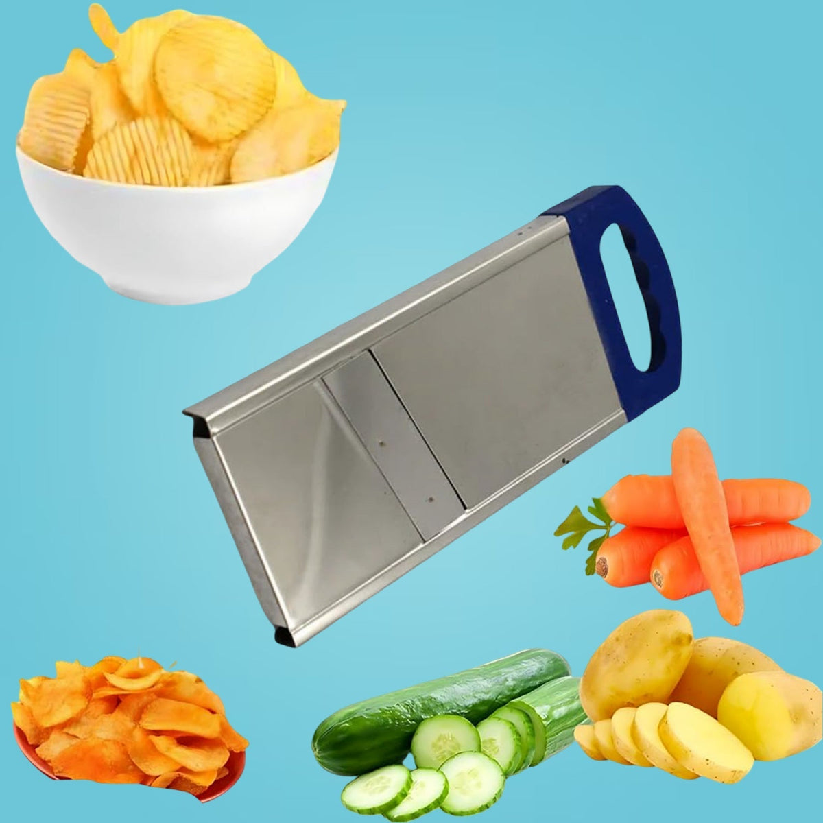 Plain Potato Slicer – Essential Kitchen Tool for Effortless Potato Cutting & Slicing