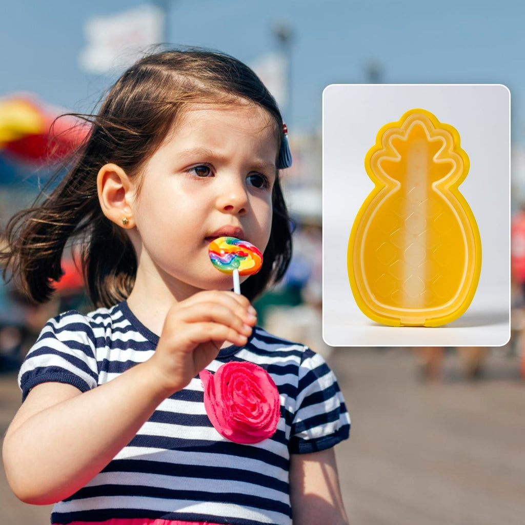 Pineapple sicle mold