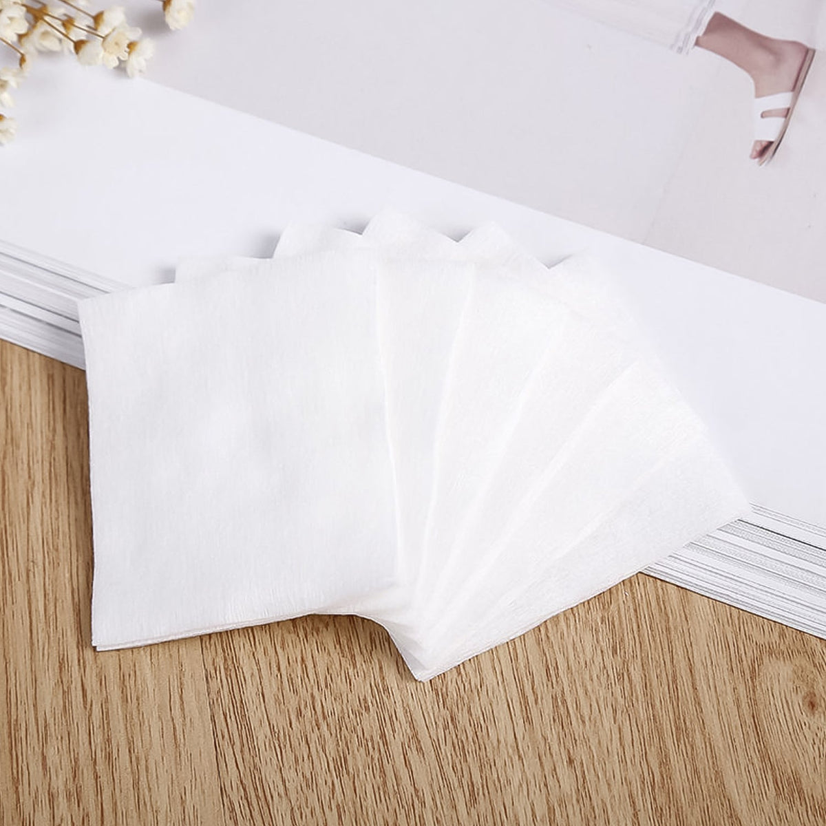 Cotton Makeup Remover Pads for Women Girls (Pack of 40)