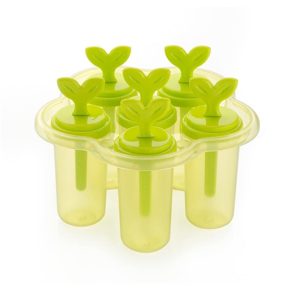 Flexible mold for creating ice candies and treats