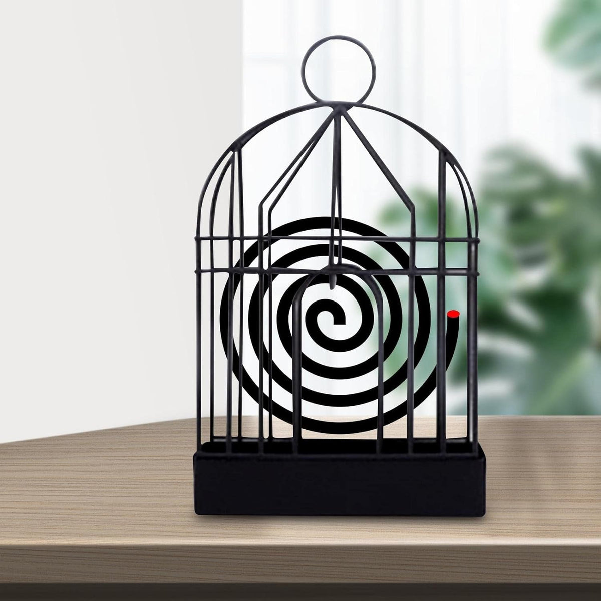 Mosquito Coil Holder, Vintage Style Durable Household Mosquito coil Stand Office Home