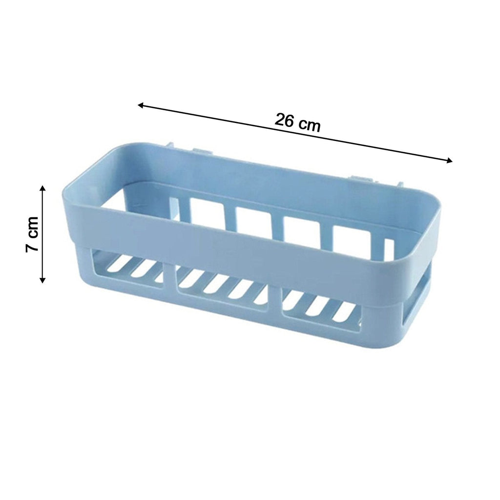 ABS Plastic Shower Corner Caddy Shelf with Wall-Mounted Suction Cup