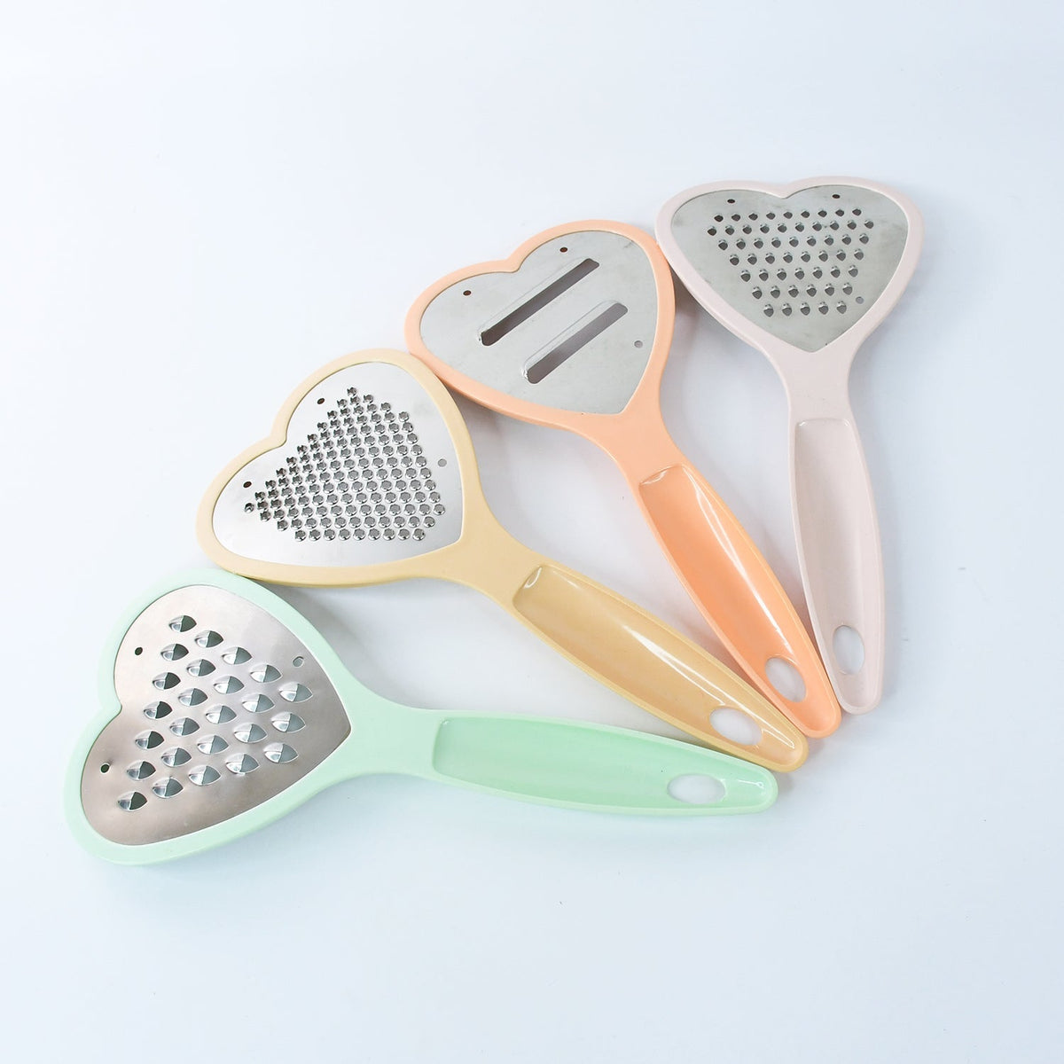 Heart Grater Set and Heart Grater Slicer Used for Grating and Slicing of Fruits, vegetables