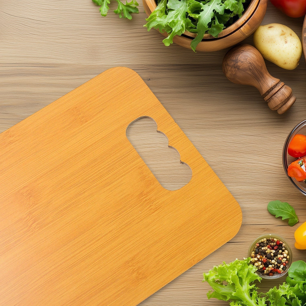 Wooden Chopping Board For Vegetable Cutting & Kitchen Use