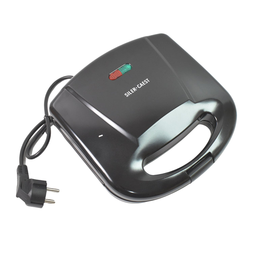 Sandwich Maker – Non-Stick Plates & Indicator Lights for Easy Home Cooking
