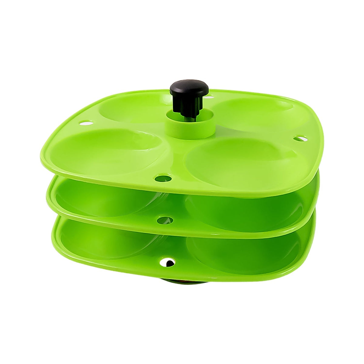 3 Layer Idli Stand for Holding and Serving Idlis (Household Kitchen Use)