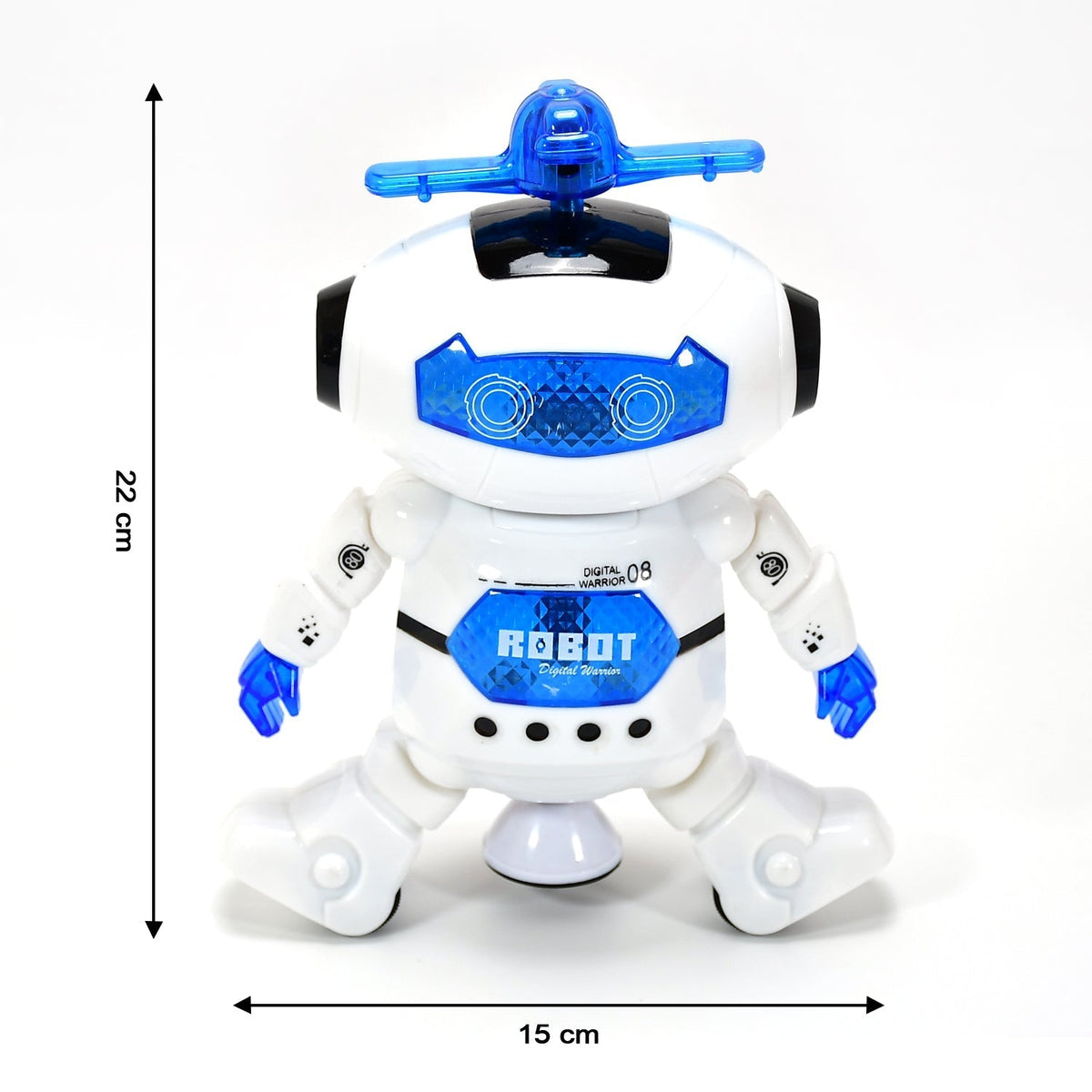 Dancing Robot with 3D Lights