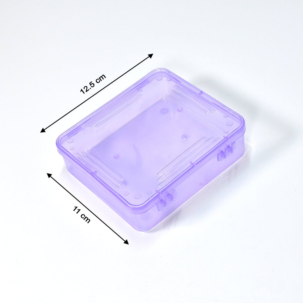 Storage container made of plastic for versatile use