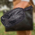 Multipurpose black travel pouch