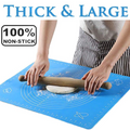 Mat, Rolling Mat Silicone Baking Mat Fondant Mat Sheet Chapati
