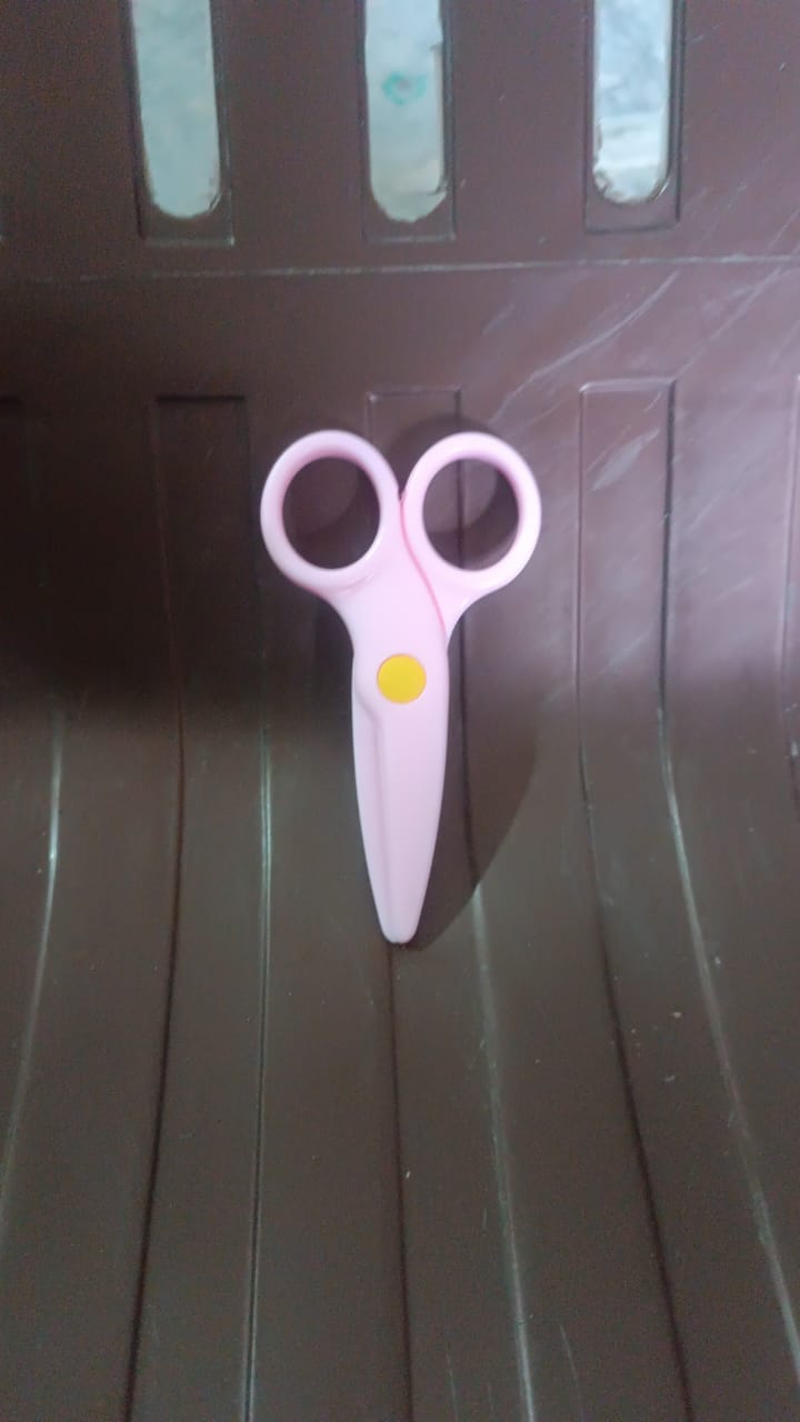 Child-Safe Plastic Scissors Set for Toddlers & Preschool Kids - Art & Craft Supplies