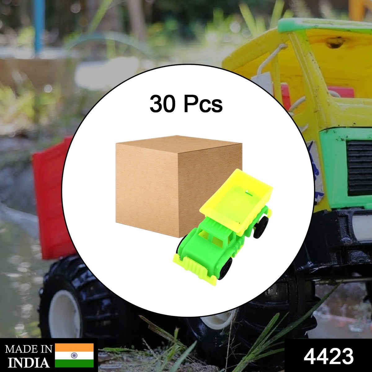 30 toy dumper trucks set