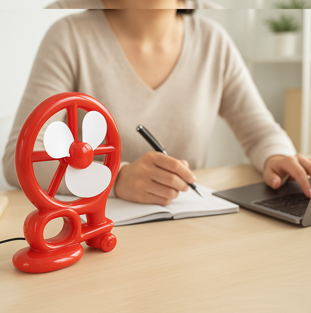 Cart Shape Mini USB Fan for Cool Air
