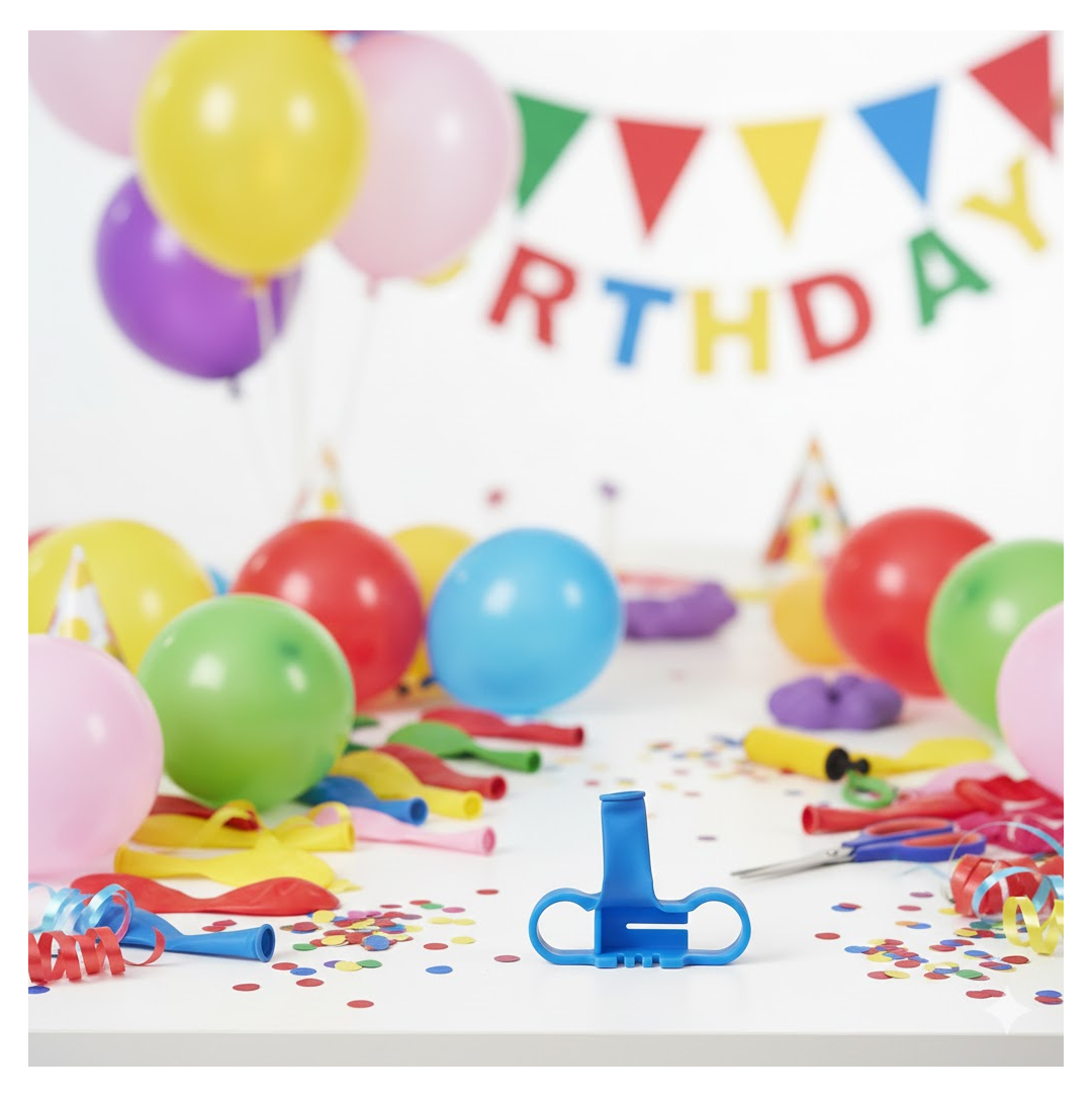 Balloon Tying Tool – Fast Knotting for Party Decorations