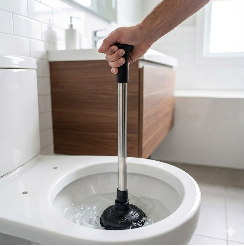 Drain Unblocker Pump for Kitchen, Sink & Toilet Cleaning