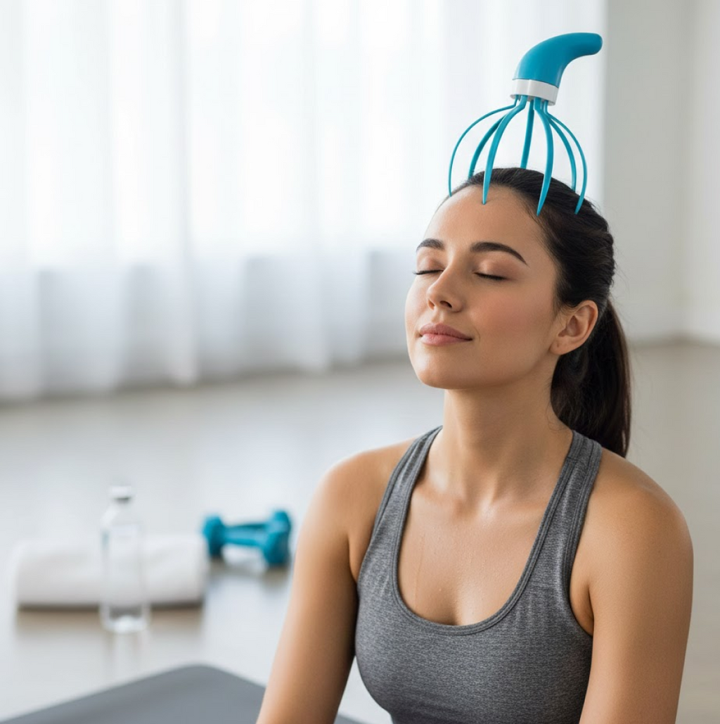 Super Life refreshing Head Massager Hand Grip
