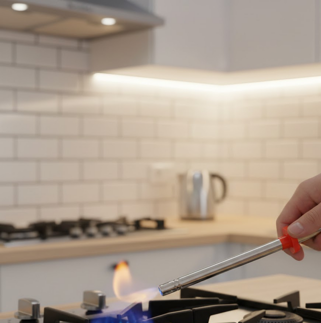 Stainless Steel Square Gas Lighter