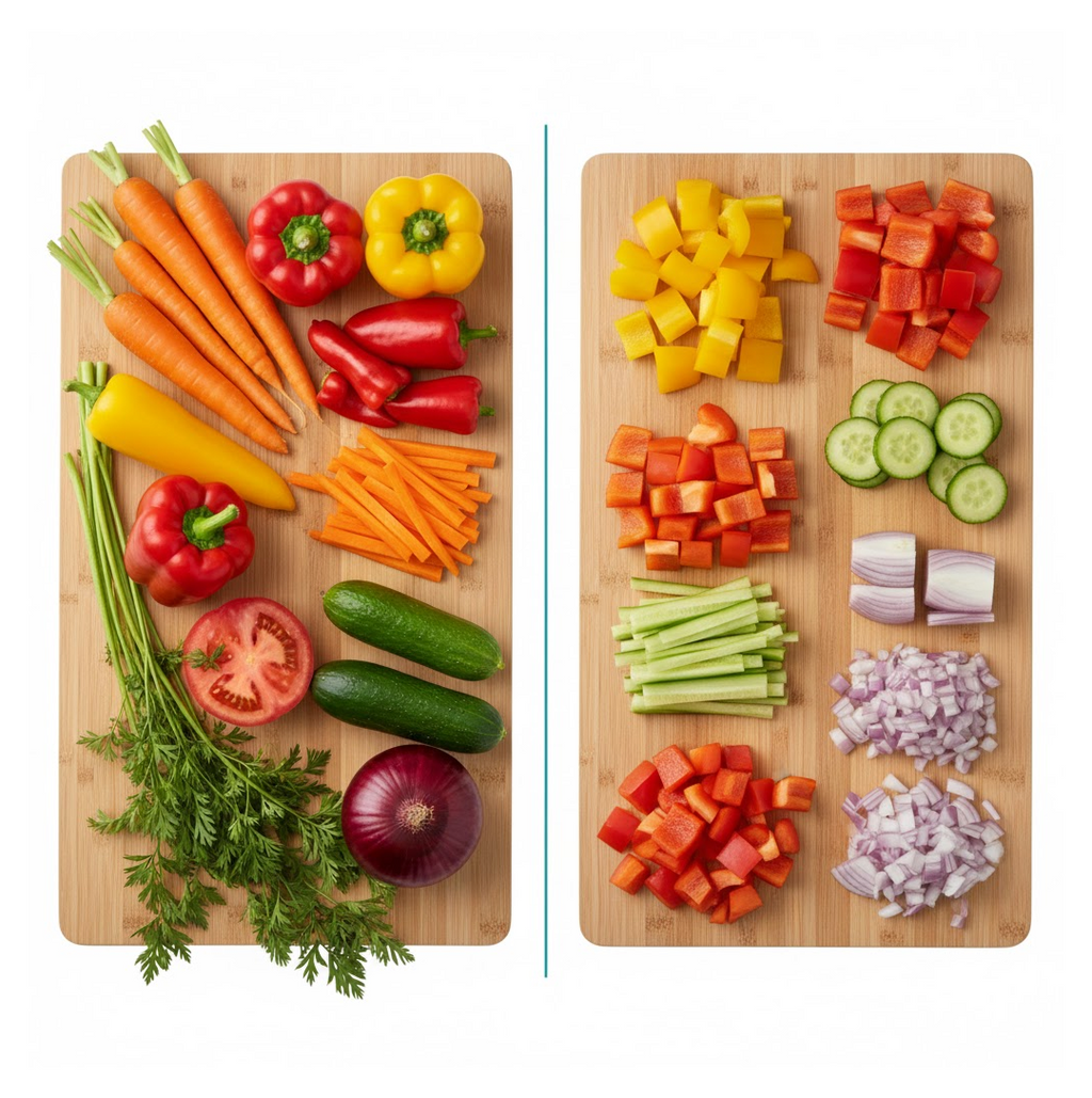 Ganesh 7 in 1 Plastic Vegetable Dicer, Blue