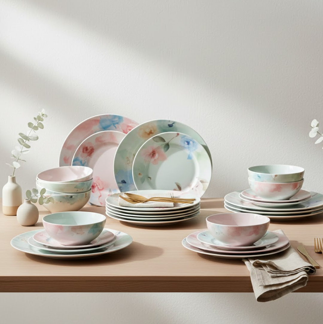 Premium Tableware, Dinner Set, 32 Pc For Serving Food Stuffs And Items.