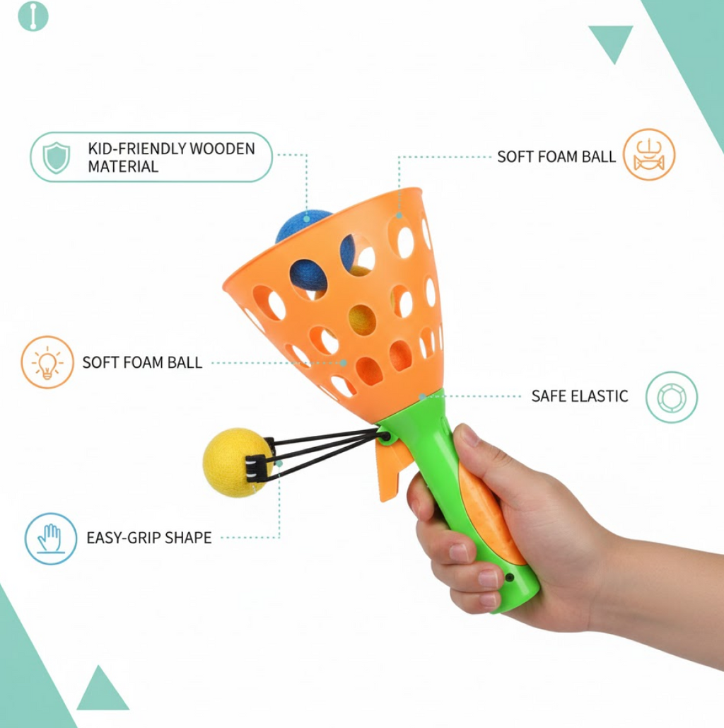 Catapult Butt Ball Toy widely used by kids and childrens