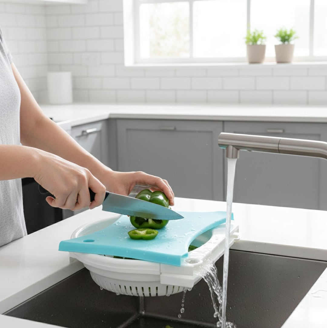 Adjustable Cut N Wash used in all kinds of household and kitchen
