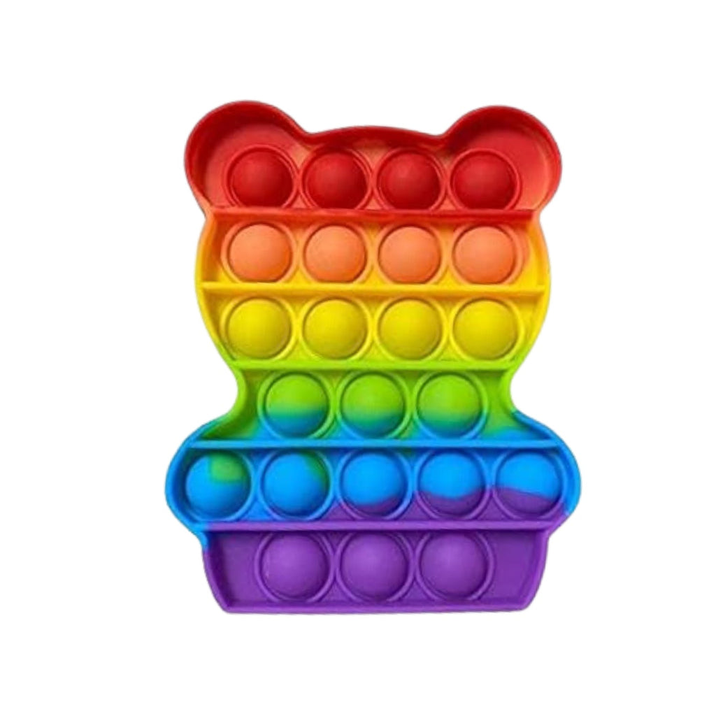 Bear  It Fidget Toys  Stress Relief Rainbow Toy ( 1 pcs )
