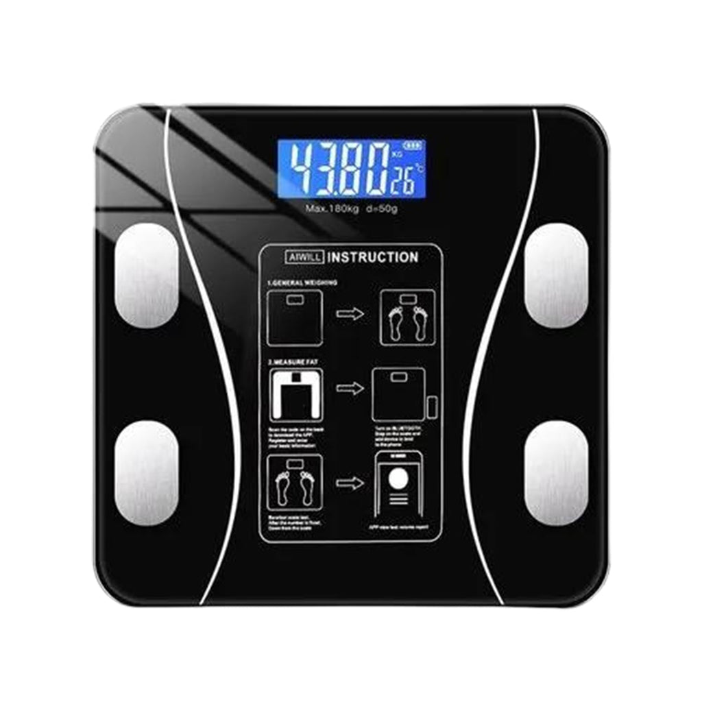 Digital body fat scale with app connectivity