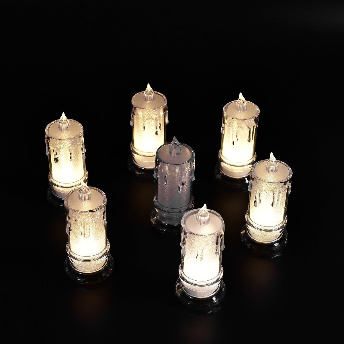 Melted Design Candle Lights