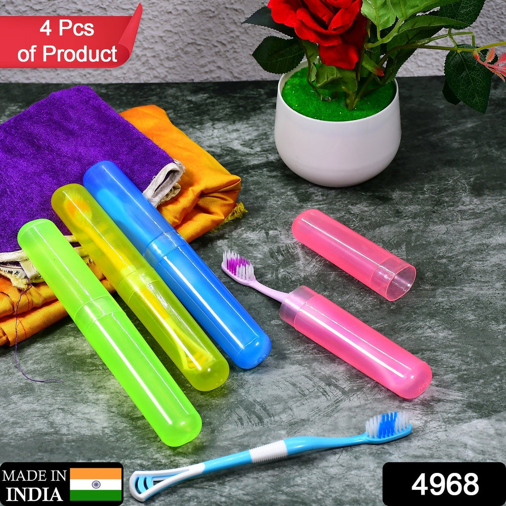 4 Toothbrush Cover Set
