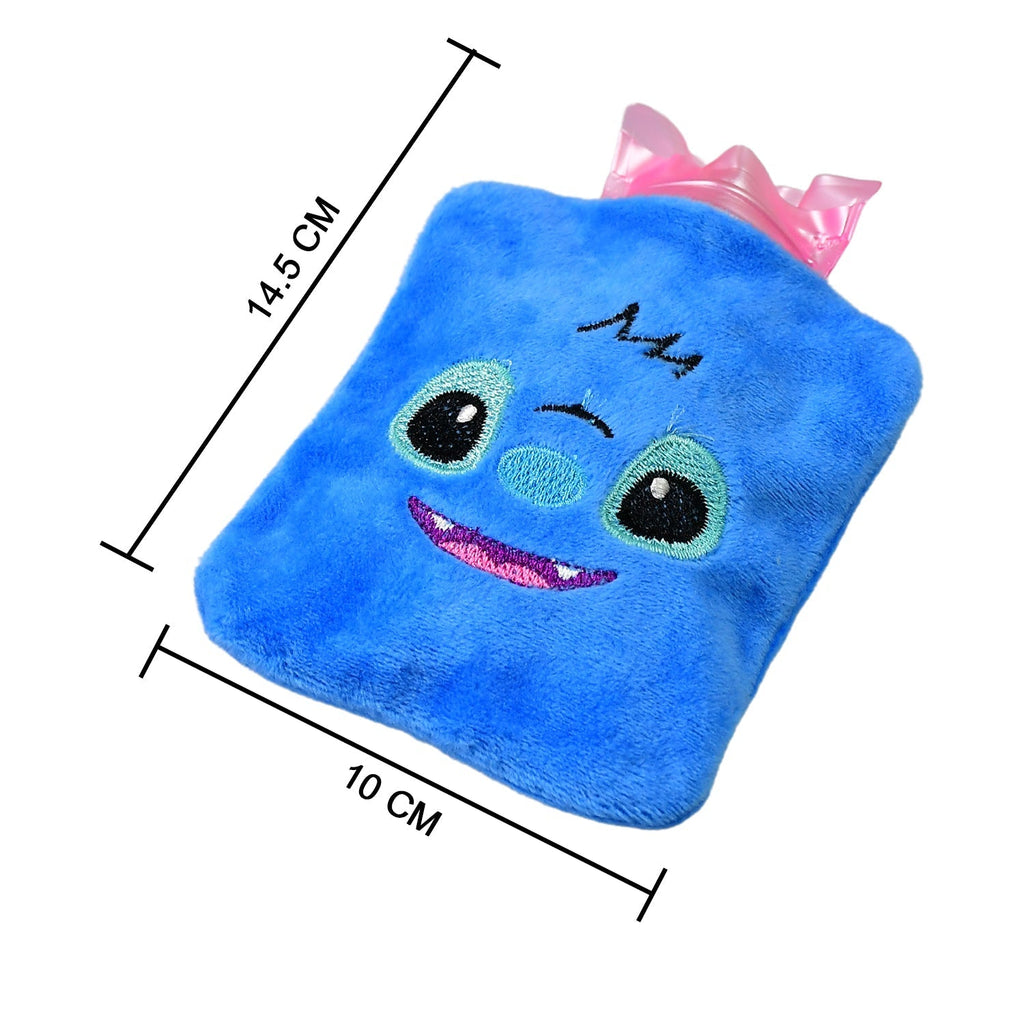 Blue Smiley Hot Water Bag