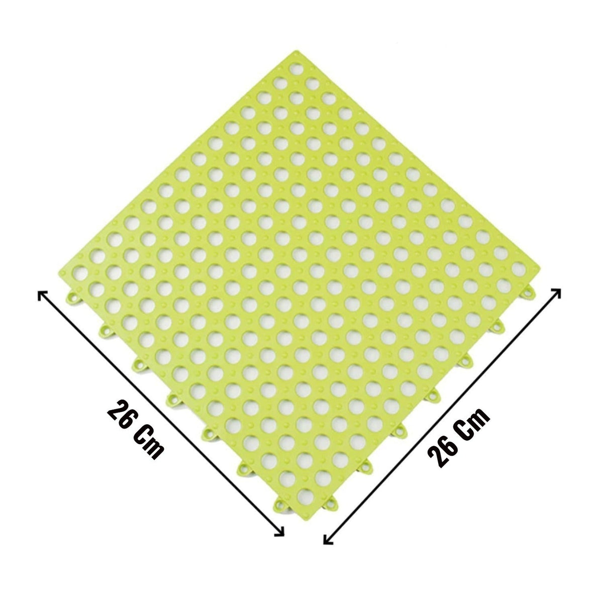 Bath Anti-Slip Mat – Prevent Slippery Surfaces While Bathing (26×26 cm)
