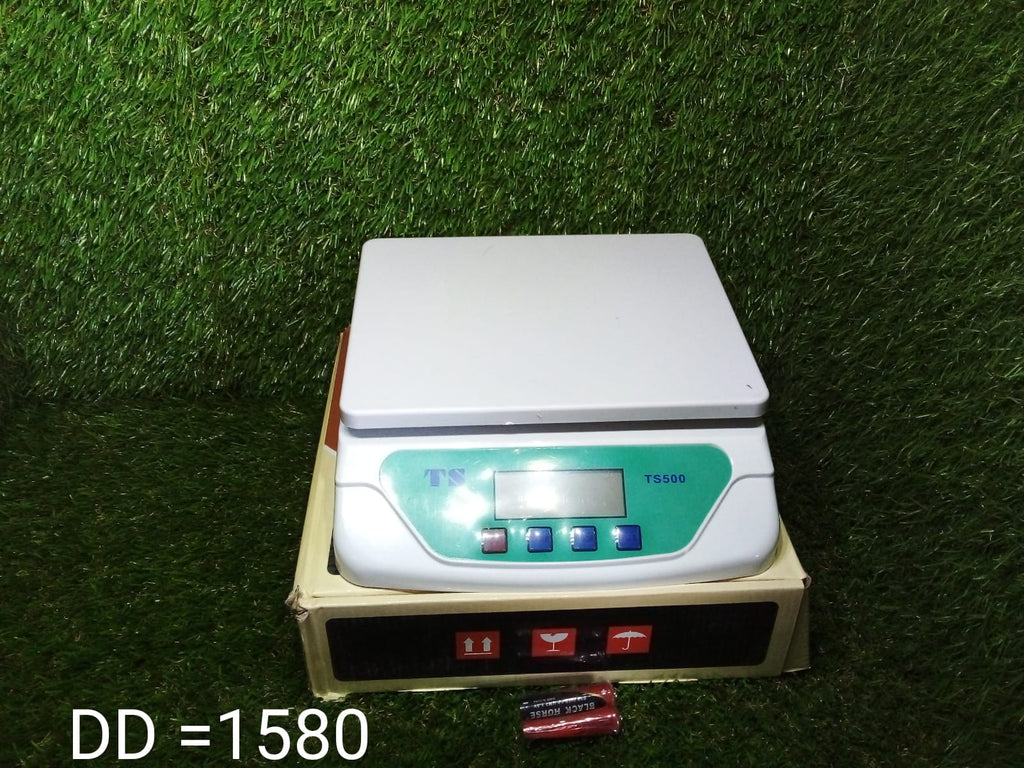 Digital kitchen scale for measuring ingredients, TS500 model.
