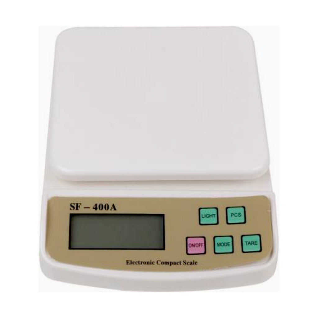 Kitchen weighing scale with digital display
