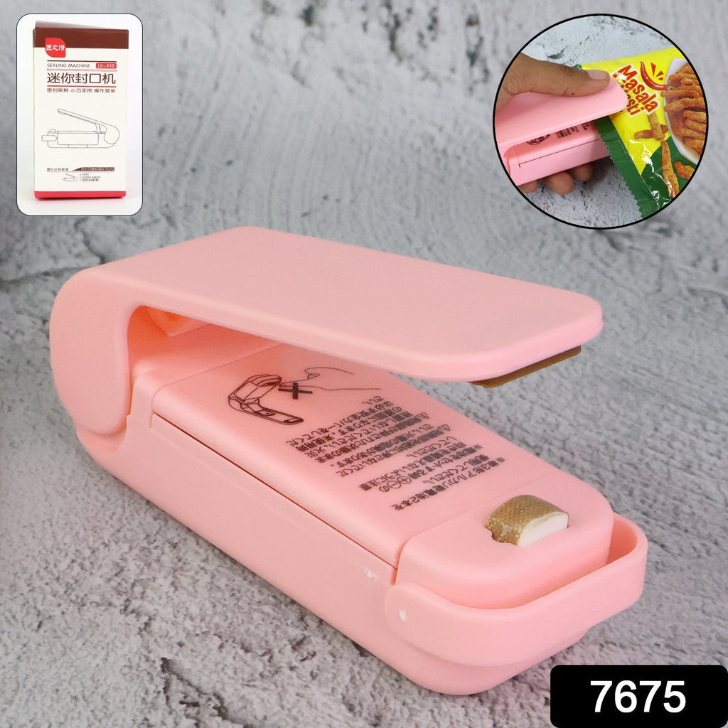 Mini Plastic Bag Sealer – Portable Heat Sealing Machine (Battery Operated / 1 Pc)